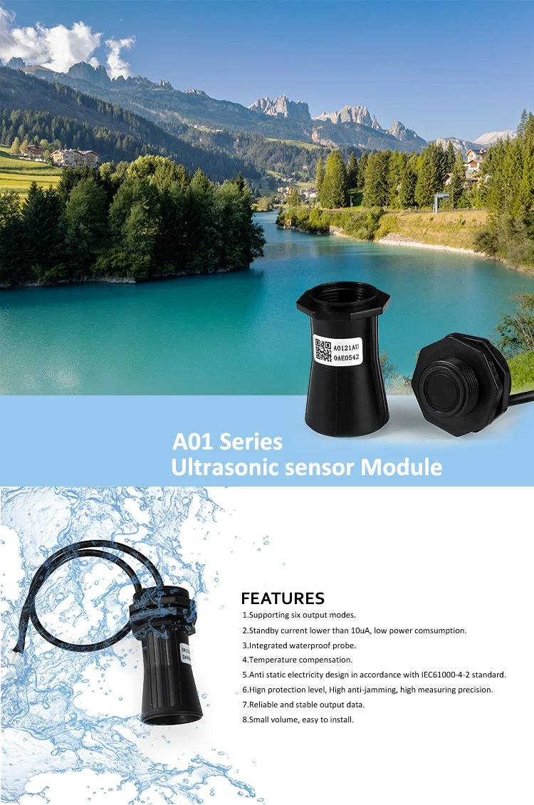 Waterproof Ultrasonic Sensor Vehicle Presence Detector Ultrasonic Range Detector Parking Occupancy Sensor in Outdoor