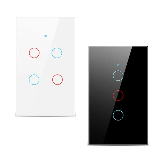 EU Tuya WiFi Smart RF433 Remote Control Touch Panel Wall Switch