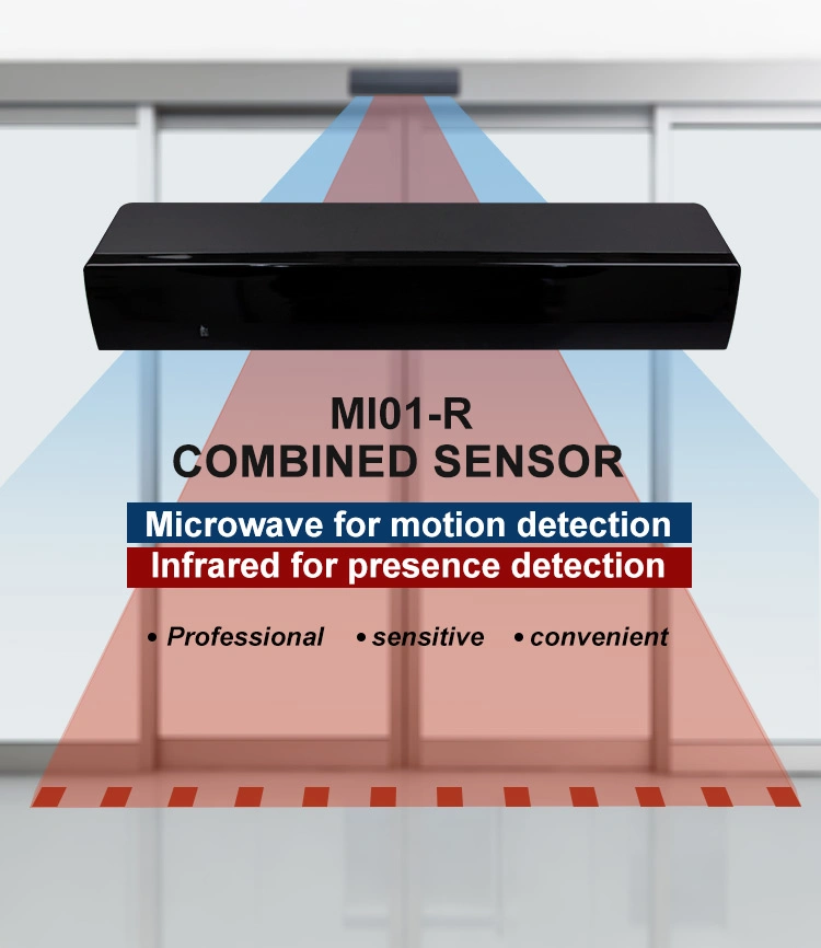 Combined Microwave Radar Activation and Infrared Safety Sensor (MI01B)