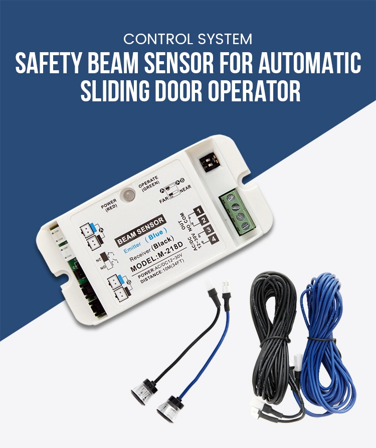 Safety Beam Sensor for Automatic Sliding Door Operator