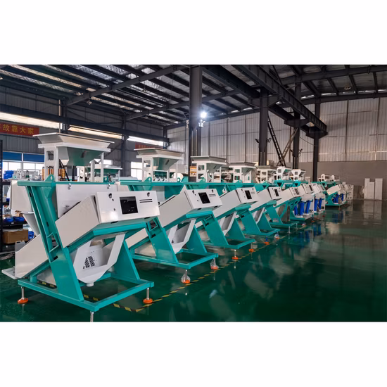 CCD Mini Rice Color Sorter Machine Rice Processing Machine Rice Selector