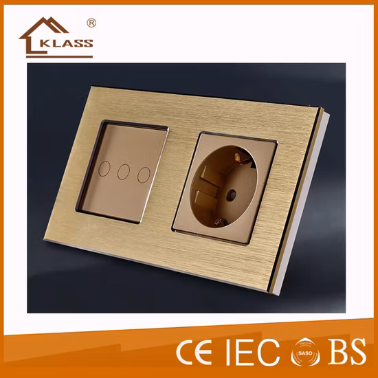 Glass Panel Touch Screen Remote Curtain Light Switch